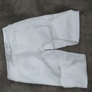 J Crew white capri